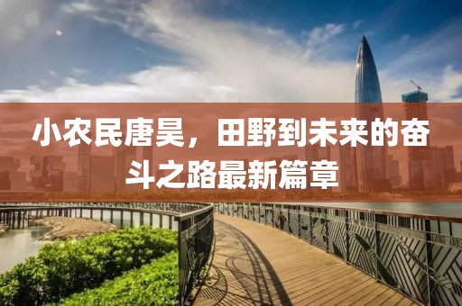 小农民唐昊，田野到未来的奋斗之路最新篇章