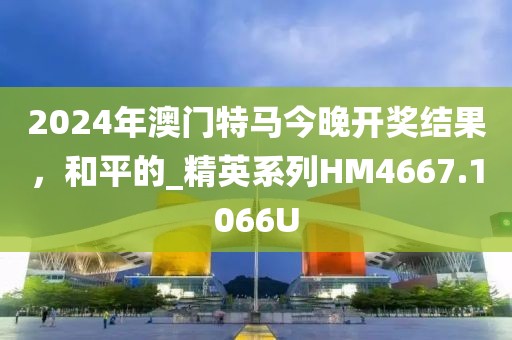 2024年澳门特马今晚开奖结果，和平的_精英系列HM4667.1066U