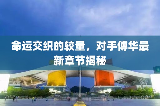 命运交织的较量，对手傅华最新章节揭秘