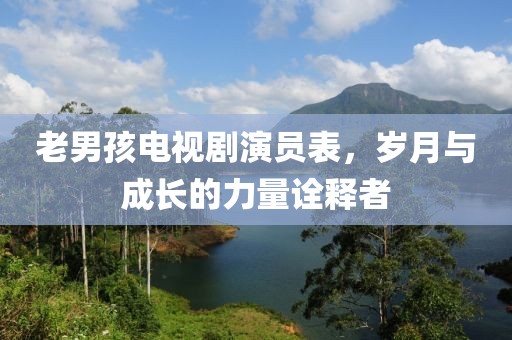 老男孩电视剧演员表，岁月与成长的力量诠释者