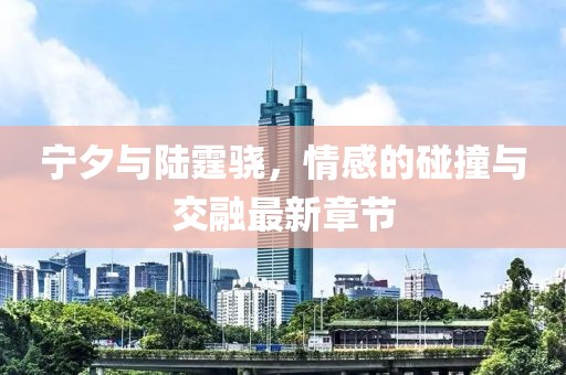 宁夕与陆霆骁，情感的碰撞与交融最新章节