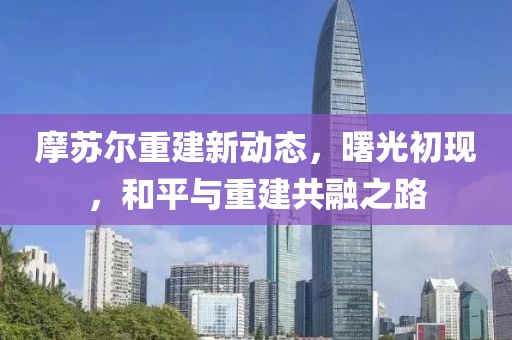 摩苏尔重建新动态，曙光初现，和平与重建共融之路