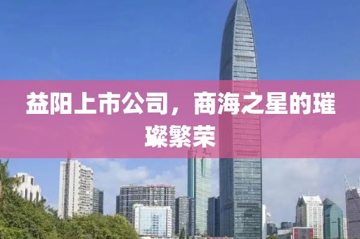 益阳上市公司，商海之星的璀璨繁荣