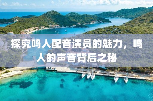探究鸣人配音演员的魅力，鸣人的声音背后之秘