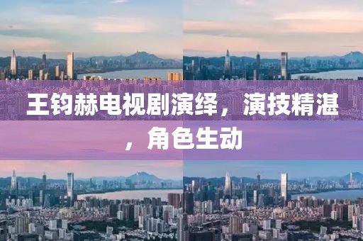 王钧赫电视剧演绎，演技精湛，角色生动