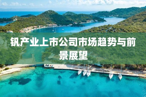 钒产业上市公司市场趋势与前景展望
