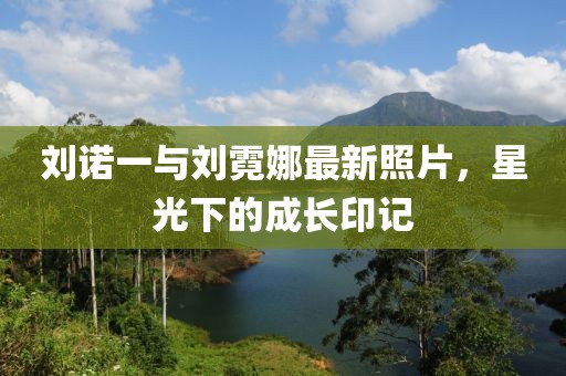 刘诺一与刘霓娜最新照片，星光下的成长印记