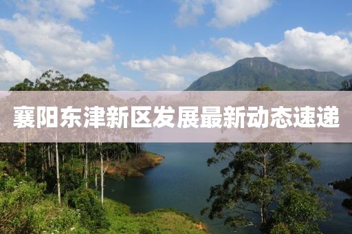 襄阳东津新区发展最新动态速递