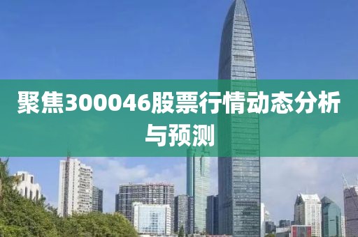 聚焦300046股票行情动态分析与预测