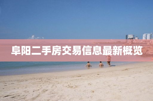 阜阳二手房交易信息最新概览