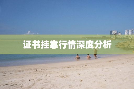 证书挂靠行情深度分析