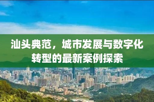 汕头典范，城市发展与数字化转型的最新案例探索