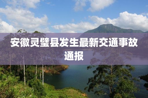 安徽灵璧县发生最新交通事故通报