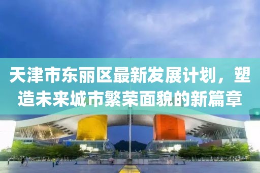 天津市东丽区最新发展计划，塑造未来城市繁荣面貌的新篇章