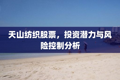 天山纺织股票，投资潜力与风险控制分析