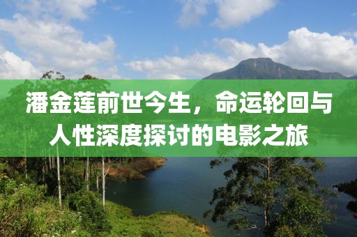潘金莲前世今生，命运轮回与人性深度探讨的电影之旅