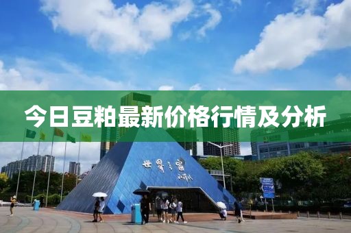 今日豆粕最新价格行情及分析