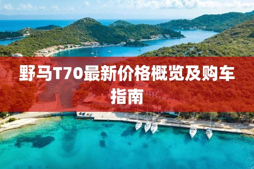 野马T70最新价格概览及购车指南