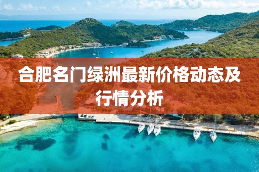 合肥名门绿洲最新价格动态及行情分析
