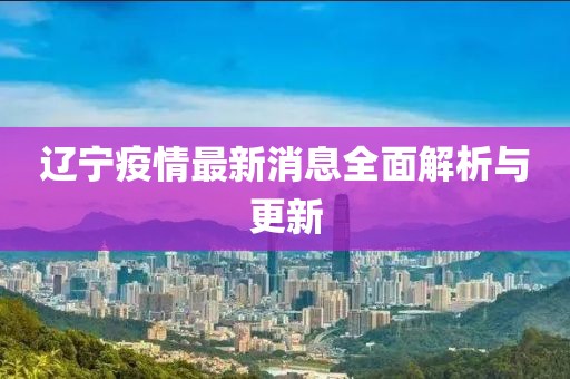 辽宁疫情最新消息全面解析与更新