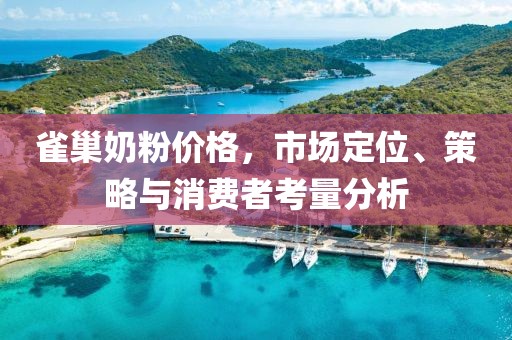 雀巢奶粉价格，市场定位、策略与消费者考量分析