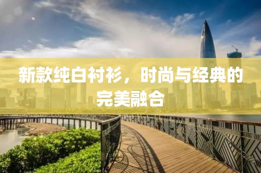 新款纯白衬衫，时尚与经典的完美融合