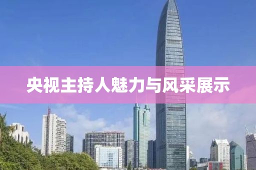 央视主持人魅力与风采展示