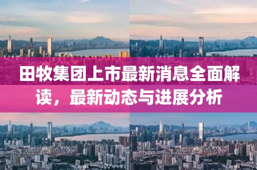 田牧集团上市最新消息全面解读，最新动态与进展分析