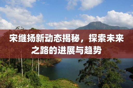 宋继扬新动态揭秘，探索未来之路的进展与趋势