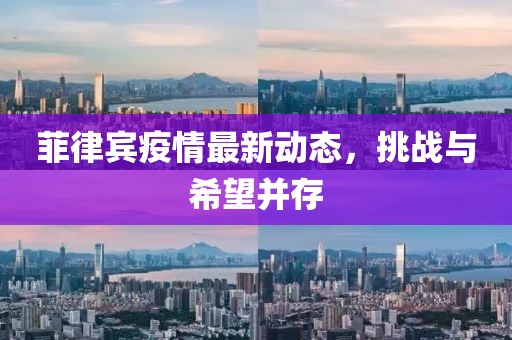 菲律宾疫情最新动态，挑战与希望并存