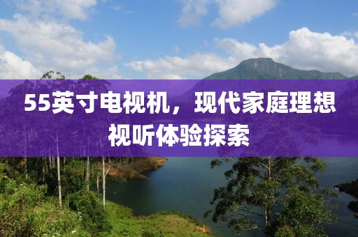 55英寸电视机，现代家庭理想视听体验探索