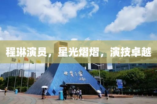 程琳演员，星光熠熠，演技卓越