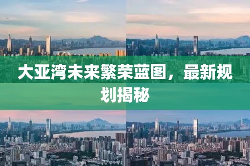 大亚湾未来繁荣蓝图，最新规划揭秘