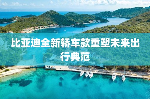 比亚迪全新轿车款重塑未来出行典范