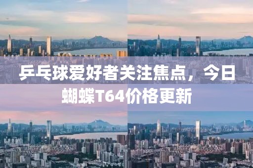 乒乓球爱好者关注焦点，今日蝴蝶T64价格更新