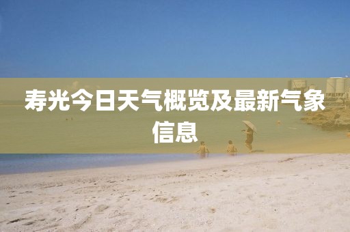 寿光今日天气概览及最新气象信息