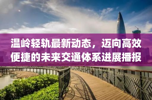 温岭轻轨最新动态，迈向高效便捷的未来交通体系进展播报