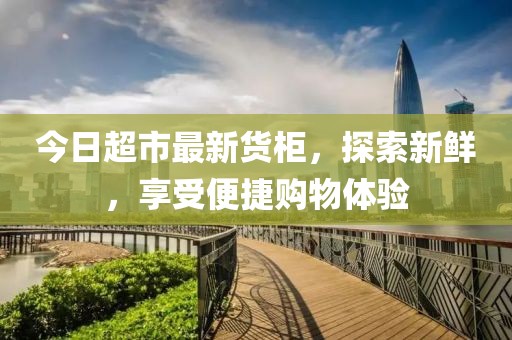 今日超市最新货柜，探索新鲜，享受便捷购物体验