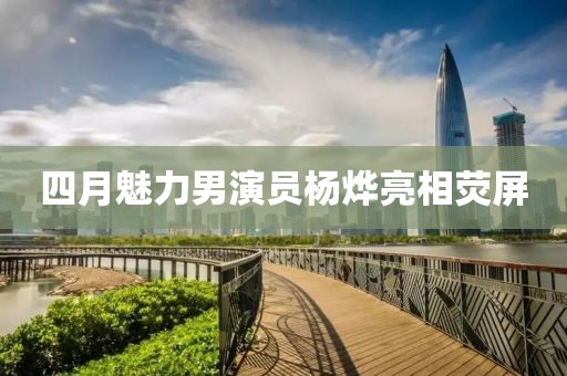 四月魅力男演员杨烨亮相荧屏