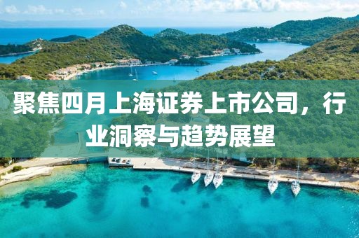 聚焦四月上海证券上市公司，行业洞察与趋势展望