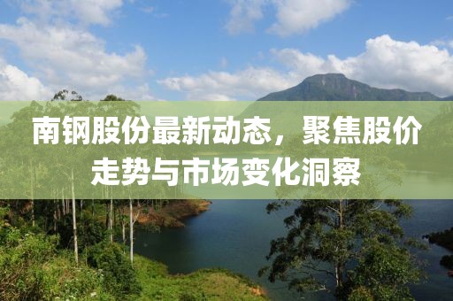 南钢股份最新动态，聚焦股价走势与市场变化洞察