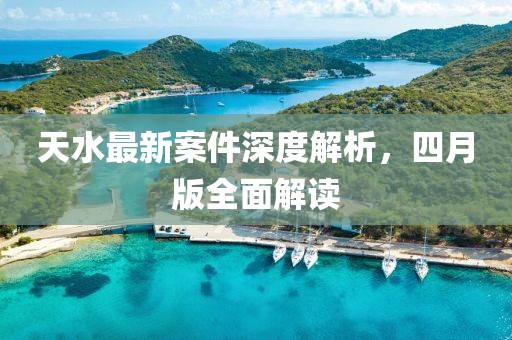 天水最新案件深度解析，四月版全面解读
