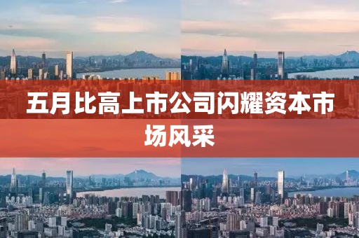 五月比高上市公司闪耀资本市场风采