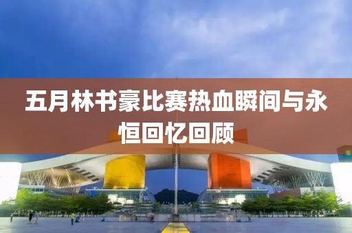 五月林书豪比赛热血瞬间与永恒回忆回顾