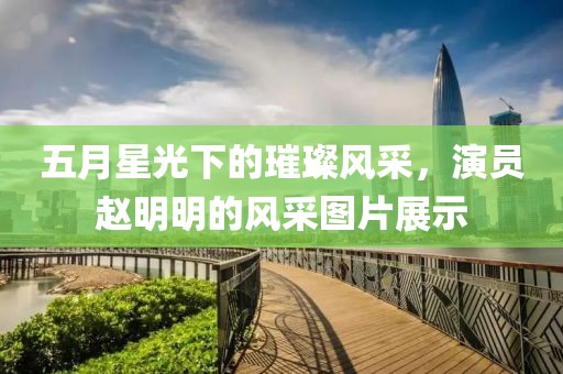 五月星光下的璀璨风采，演员赵明明的风采图片展示