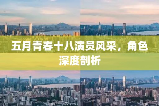 五月青春十八演员风采，角色深度剖析