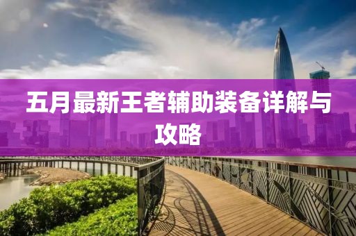 五月最新王者辅助装备详解与攻略