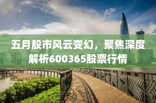 五月股市风云变幻，聚焦深度解析600365股票行情