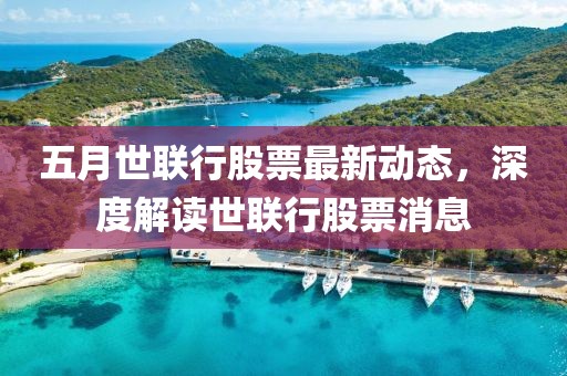 五月世联行股票最新动态，深度解读世联行股票消息