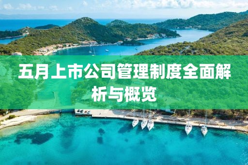 五月上市公司管理制度全面解析与概览